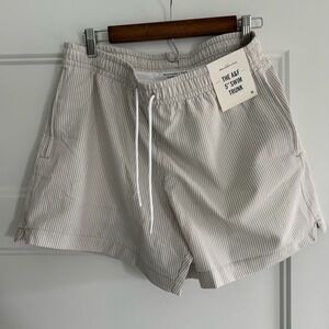 Abercrombie - Pull On Seersucker Swim Trunk